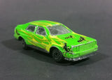 1980s Zee Toys Dyna Wheels Audi Quattro Green Bat Car No. D87 Die Cast Toy Vehicle - Treasure Valley Antiques & Collectibles