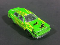 1980s Zee Toys Dyna Wheels Audi Quattro Green Bat Car No. D87 Die Cast Toy Vehicle - Treasure Valley Antiques & Collectibles