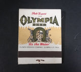 Vintage Oly Olympia Beer Pale Export Type "It's The Water" Promotional Match Pack - Full - Treasure Valley Antiques & Collectibles