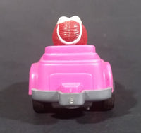 1985 McDonald's Happy Meal Fast Macs Birdie Character Pink Pull Back Toy Car Vehicle - Treasure Valley Antiques & Collectibles