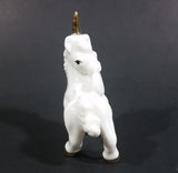 Vintage Gift Craft White Unicorn with Golden Horn Decorative Ceramic Figurine - Treasure Valley Antiques & Collectibles