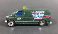 2001 Matchbox Ford Panel Van Dark Green M-Force Airshow MB474 Die Cast Toy Car Vehicle - Treasure Valley Antiques & Collectibles