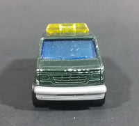 2001 Matchbox Ford Panel Van Dark Green M-Force Airshow MB474 Die Cast Toy Car Vehicle - Treasure Valley Antiques & Collectibles