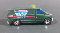 2001 Matchbox Ford Panel Van Dark Green M-Force Airshow MB474 Die Cast Toy Car Vehicle - Treasure Valley Antiques & Collectibles