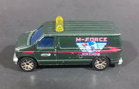 2001 Matchbox Ford Panel Van Dark Green M-Force Airshow MB474 Die Cast Toy Car Vehicle - Treasure Valley Antiques & Collectibles