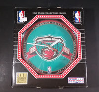 Vancouver Grizzlies Inaugural Season 1995-96 NBA Team Collectors Clock - In Box - Working - Treasure Valley Antiques & Collectibles