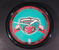 Vancouver Grizzlies Inaugural Season 1995-96 NBA Team Collectors Clock - In Box - Working - Treasure Valley Antiques & Collectibles