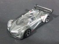2010 Hot Wheels Mazda Furai "55" Grey Silver No. 119 31/52 C05 Die Cast Toy Concept Car - Treasure Valley Antiques & Collectibles