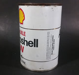 Vintage Shell Aeroshell Aviation Motor Oil W One Litre Bilingual English French Can - Empty - Treasure Valley Antiques & Collectibles