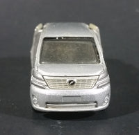 Tomica Tomy 2009 Toyota Vellfire Grey Mini Van 1/59 #49 Die Cast Toy Car Vehicle - Sliding Doors - Treasure Valley Antiques & Collectibles