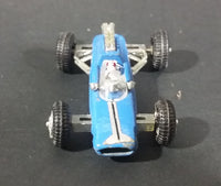 1975 Zee Toys Monacos Lotus Climax F-1 Blue No. D6 Die Cast Toy Formula One Race Car Vehicle - Treasure Valley Antiques & Collectibles