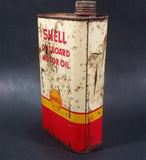 Vintage Shell Outboard Motor Oil Can 1 Imperial Quart - Boating - Boats - Fishing - Treasure Valley Antiques & Collectibles