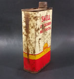 Vintage Shell Outboard Motor Oil Can 1 Imperial Quart - Boating - Boats - Fishing - Treasure Valley Antiques & Collectibles