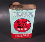 Vintage Tumbler Heavy Duty Break Fluid Part No. 50016 Automotive Vehicle Metal Can w/ Lid - 16 Fl. oz. - Empty - Treasure Valley Antiques & Collectibles