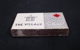 The Village Restaurant Hong Kong Souvenir Promo Wooden Matches Box - Nearly Full - Treasure Valley Antiques & Collectibles