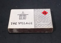 The Village Restaurant Hong Kong Souvenir Promo Wooden Matches Box - Nearly Full - Treasure Valley Antiques & Collectibles