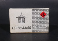 The Village Restaurant Hong Kong Souvenir Promo Wooden Matches Box - Nearly Full - Treasure Valley Antiques & Collectibles
