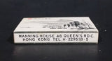 The Village Restaurant Hong Kong Souvenir Promo Wooden Matches Box - Nearly Full - Treasure Valley Antiques & Collectibles