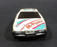 1980s Yatming BMW 850i Tan White Red M-Power Blue #4 Sport No. 804 Die Cast Toy Car - Treasure Valley Antiques & Collectibles