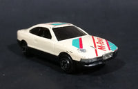 1980s Yatming BMW 850i Tan White Red M-Power Blue #4 Sport No. 804 Die Cast Toy Car - Treasure Valley Antiques & Collectibles