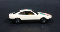 1980s Yatming BMW 850i Tan White Red M-Power Blue #4 Sport No. 804 Die Cast Toy Car - Treasure Valley Antiques & Collectibles