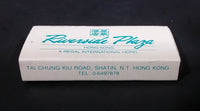 Regal Riverside Plaza Hotel Hong Kong Souvenir Promo Wooden Matches Box - Nearly Full - Treasure Valley Antiques & Collectibles