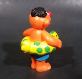 1980s Applause Muppets Sesame Street "Ernie Wearing a Float" PVC Figurine - Treasure Valley Antiques & Collectibles