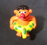 1980s Applause Muppets Sesame Street "Ernie Wearing a Float" PVC Figurine - Treasure Valley Antiques & Collectibles