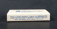 The Mandarin Bangkok, Thailand Souvenir Promo Wooden Matches Box - Half Full - Treasure Valley Antiques & Collectibles