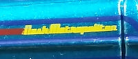 2009 Hot Wheels Metrorail 1950s Nash Metropolitan Metalflake Aqua Candy Blue Die Cast Toy Car