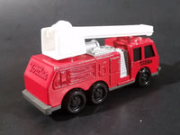1992 Tonka Red Fire Ladder and Hook Truck DieCast Toy Vehicle - McDonald's Happy Meal - Treasure Valley Antiques & Collectibles