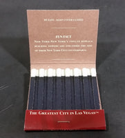 New York, New York Hotel & Casino Las Vegas, Nevada Red Souvenir Match Pack - Full - Treasure Valley Antiques & Collectibles