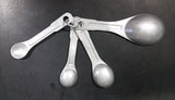 Vintage Aluminum Measuring Spoons Set - Treasure Valley Antiques & Collectibles