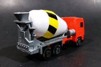 Rare 1980s Yatming Fastwheels Orange Cement Mixing Truck No. 2300 Die Cast Toy Truck Vehicle