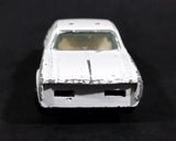 1980s Yatming Dodge Monaco White Rescue Die Cast Toy Car Emergency Vehicle - Treasure Valley Antiques & Collectibles