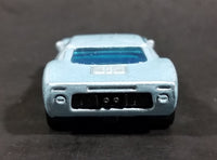 2002 Hot Wheels 1960s Ford GT-40 Octoblast Metallic Pale Blue Die Cast Toy Race Car Vehicle - Treasure Valley Antiques & Collectibles