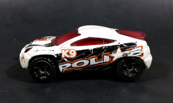 2003 Hot Wheels Toyota RSC Cop Squad White Die Cast Toy Car Police SUV Vehicle - Treasure Valley Antiques & Collectibles