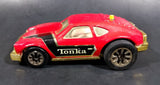 Vintage Tonka - Chevrolet Monza Race Car Pullback and Go Red Pressed Steel Friction Car - Treasure Valley Antiques & Collectibles