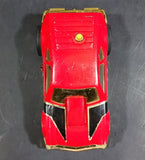 Vintage Tonka - Chevrolet Monza Race Car Pullback and Go Red Pressed Steel Friction Car - Treasure Valley Antiques & Collectibles