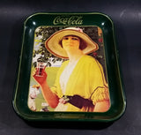 Vintage 1980 60th Anniversary of Coca-Cola in Vancouver 1920-1980 Yellow Dress Woman Official Tray - Treasure Valley Antiques & Collectibles