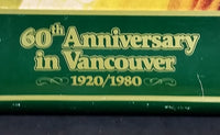 Vintage 1980 60th Anniversary of Coca-Cola in Vancouver 1920-1980 Yellow Dress Woman Official Tray - Treasure Valley Antiques & Collectibles