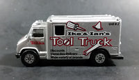 2002 Hasbro Maisto Tonka Ike & Ian's Tool Truck Silver Grey Diecast Toy Car Vehicle - Treasure Valley Antiques & Collectibles