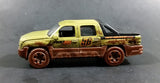 2008 Matchbox Outdoor Adventure Chevy Avalanche Truck Olive Green MB86 Die Cast Toy Car Vehicle - Treasure Valley Antiques & Collectibles