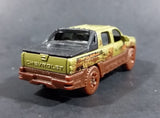 2008 Matchbox Outdoor Adventure Chevy Avalanche Truck Olive Green MB86 Die Cast Toy Car Vehicle - Treasure Valley Antiques & Collectibles