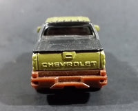 2008 Matchbox Outdoor Adventure Chevy Avalanche Truck Olive Green MB86 Die Cast Toy Car Vehicle - Treasure Valley Antiques & Collectibles