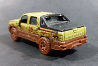 2008 Matchbox Outdoor Adventure Chevy Avalanche Truck Olive Green MB86 Die Cast Toy Car Vehicle - Treasure Valley Antiques & Collectibles