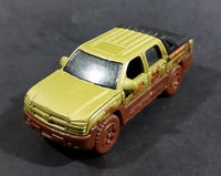 2008 Matchbox Outdoor Adventure Chevy Avalanche Truck Olive Green MB86 Die Cast Toy Car Vehicle - Treasure Valley Antiques & Collectibles