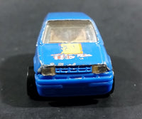 1991 Hot Wheels Renault 5 GT Turbo Blue Die Cast Toy Car Vehicle - Only Sold in Canada - Treasure Valley Antiques & Collectibles