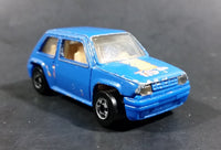 1991 Hot Wheels Renault 5 GT Turbo Blue Die Cast Toy Car Vehicle - Only Sold in Canada - Treasure Valley Antiques & Collectibles