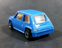 1991 Hot Wheels Renault 5 GT Turbo Blue Die Cast Toy Car Vehicle - Only Sold in Canada - Treasure Valley Antiques & Collectibles